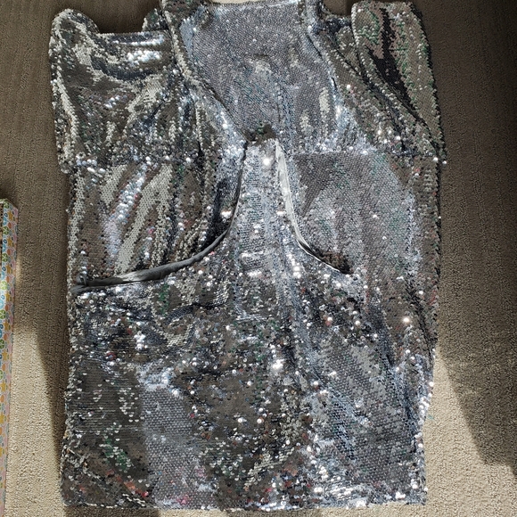 Maeve Anthropologie Sequin One Shoulder Dress - Picture 11 of 15